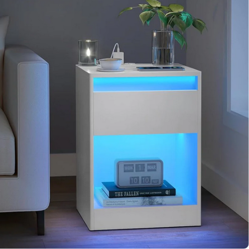 Phantom™ LED Nachttisch - Geheimfach oben und unten